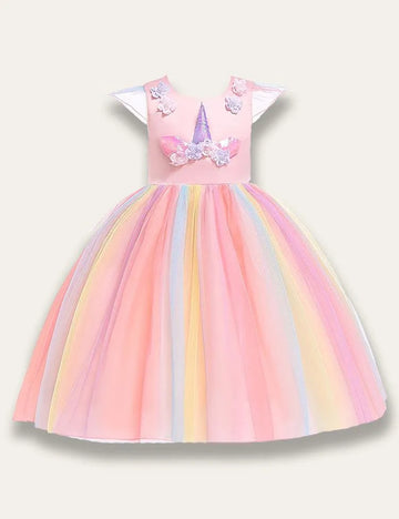 Unicorn Rainbow Dress - Mini Taylor